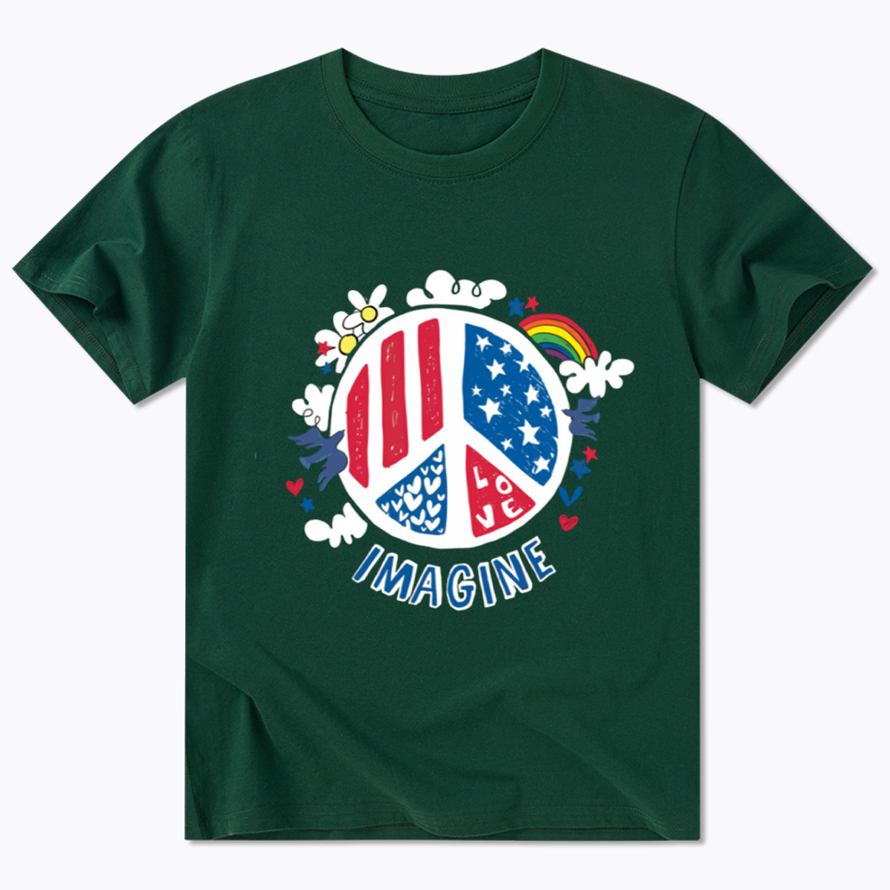 Imagine Love Imagine Peace Classic T-Shirt