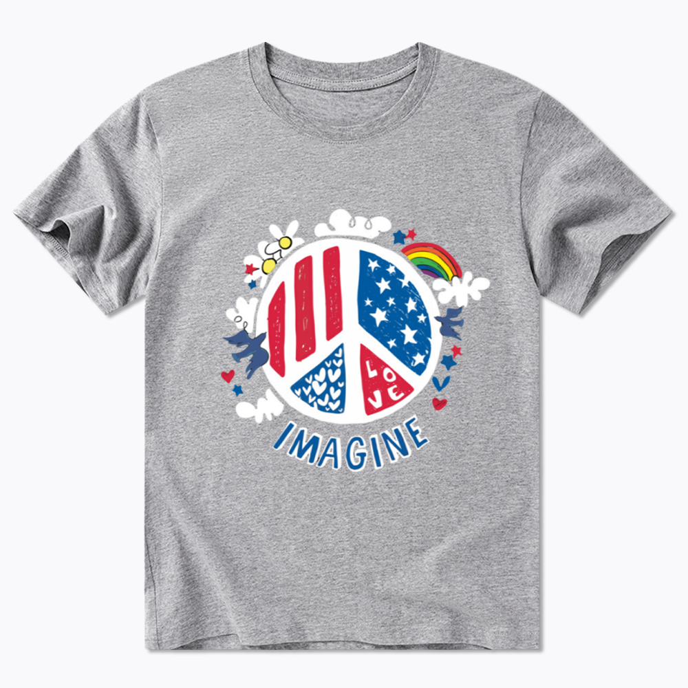 Imagine Love Imagine Peace Classic T-Shirt