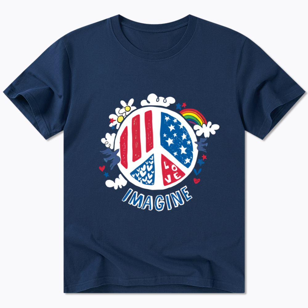 Imagine Love Imagine Peace Classic T-Shirt