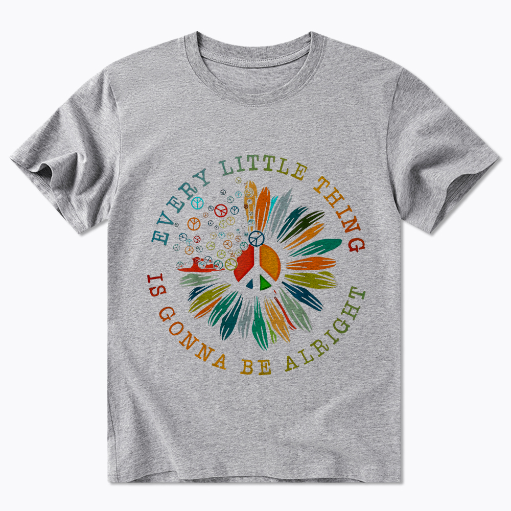 Peace Sign Hippie Daisy Classic T-Shirt