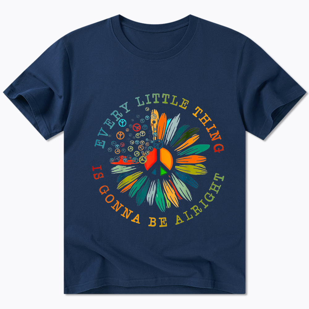 Peace Sign Hippie Daisy Classic T-Shirt
