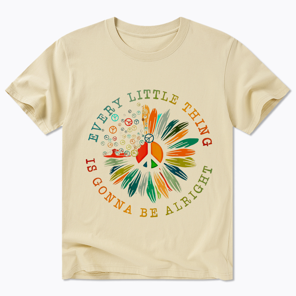 Peace Sign Hippie Daisy Classic T-Shirt