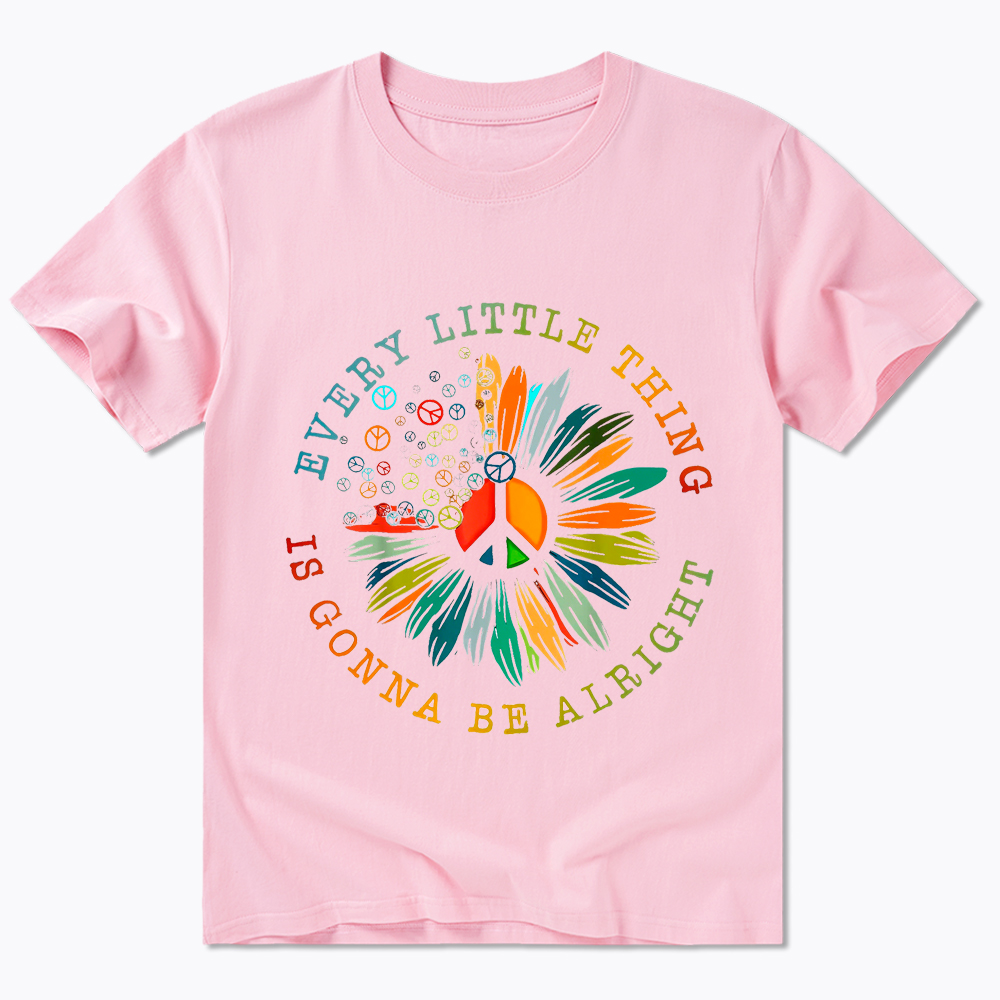 Peace Sign Hippie Daisy Classic T-Shirt