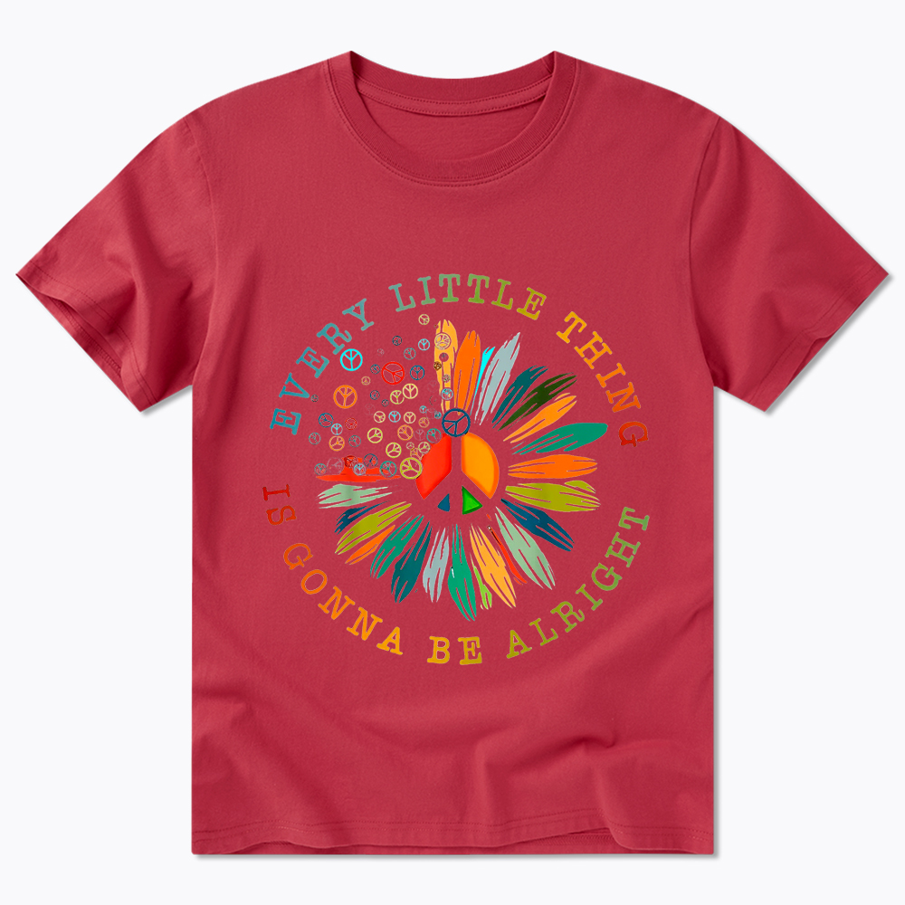 Peace Sign Hippie Daisy Classic T-Shirt