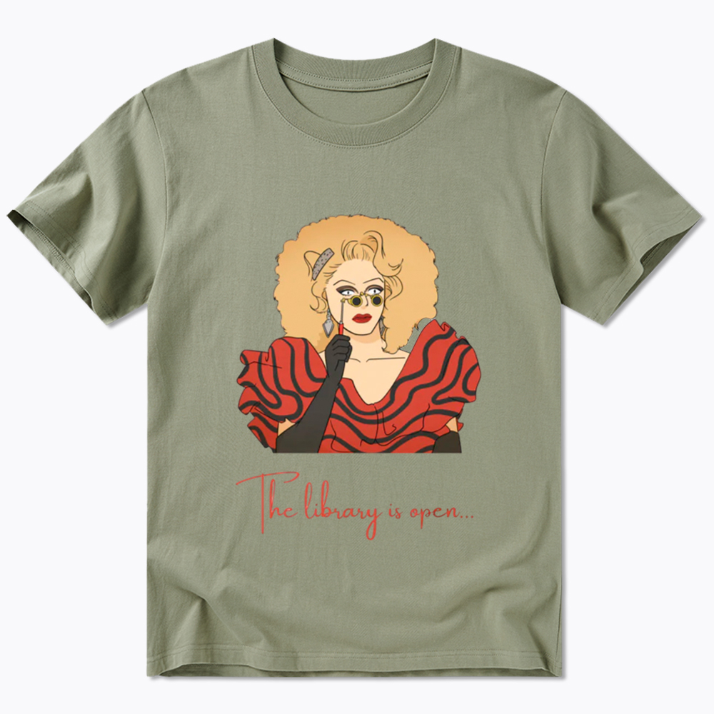 The Library Is Open Classic T-Shirt