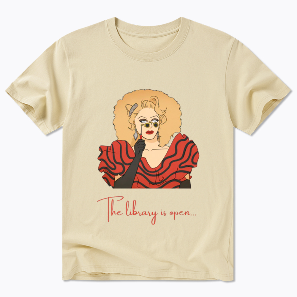 The Library Is Open Classic T-Shirt