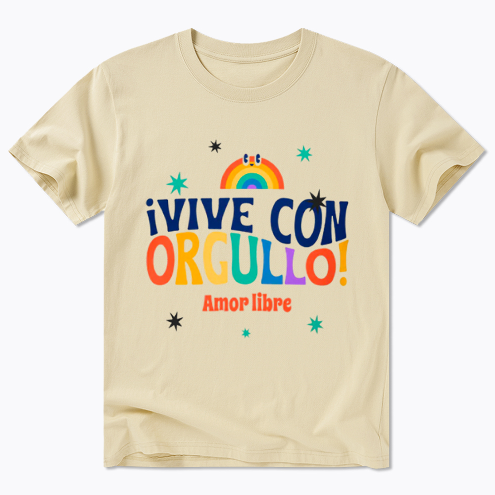 !Vive Con Orgullo! Amor Libre Classic T-Shirt