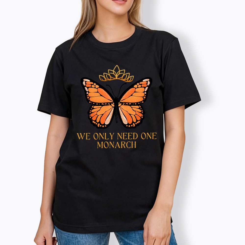 Monarch Butterfly No Kings Classic T-Shirt