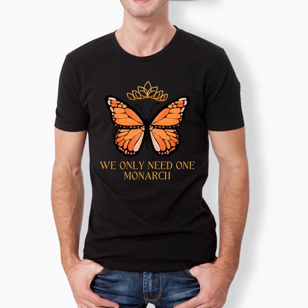 Monarch Butterfly No Kings Classic T-Shirt