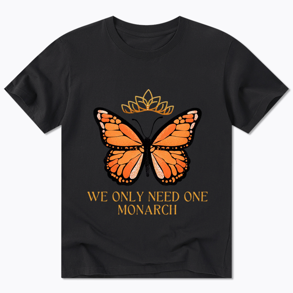 Monarch Butterfly No Kings Classic T-Shirt