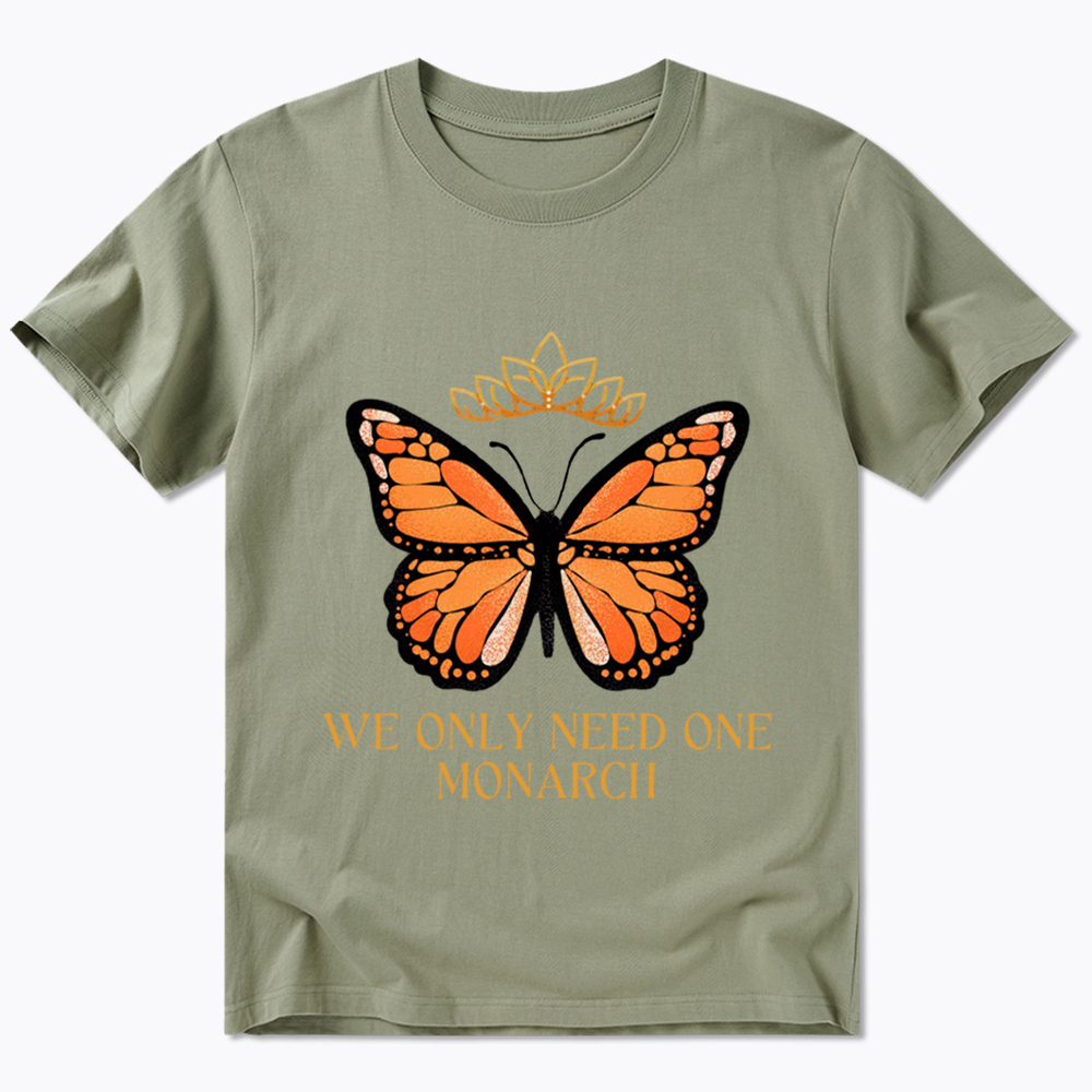 Monarch Butterfly No Kings Classic T-Shirt