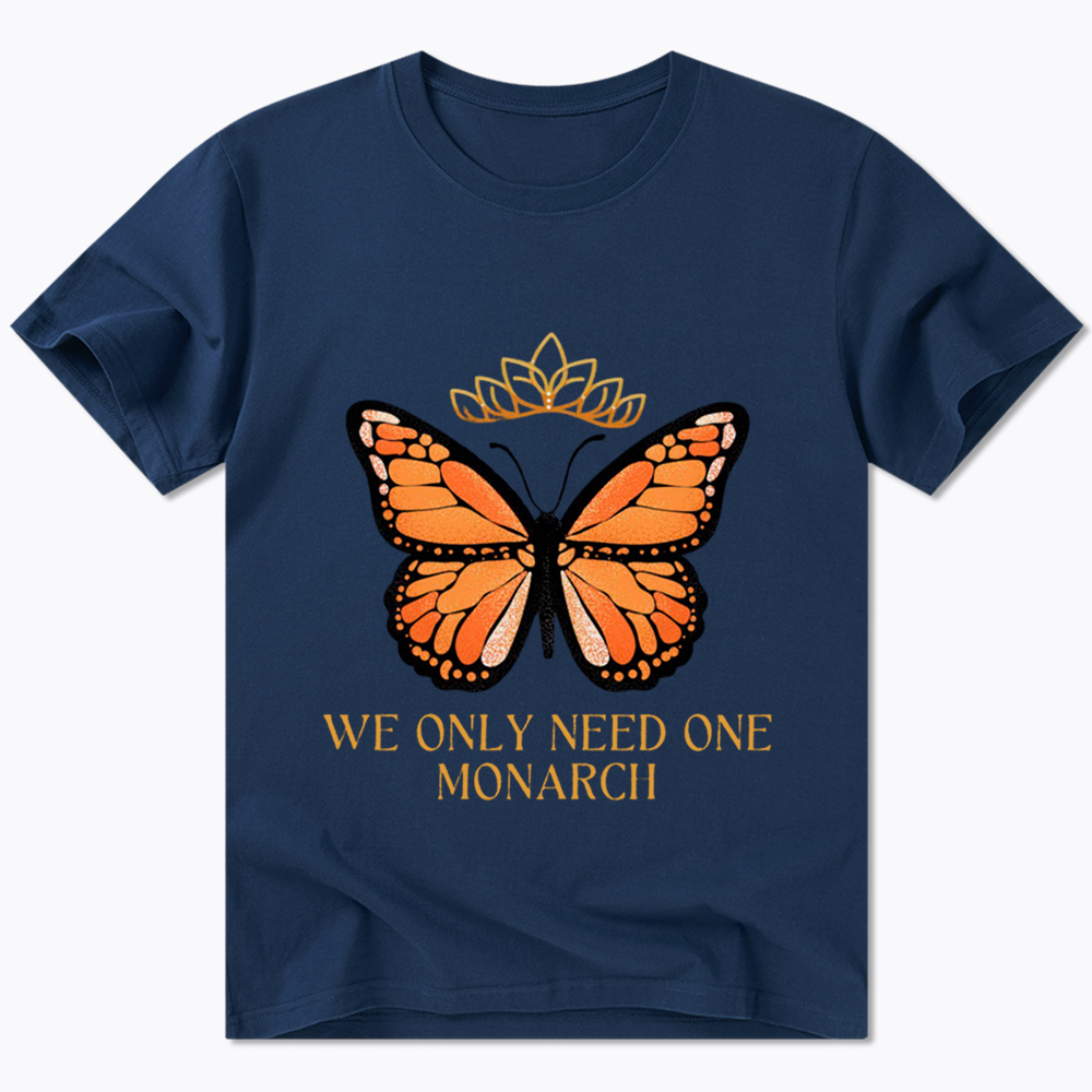 Monarch Butterfly No Kings Classic T-Shirt