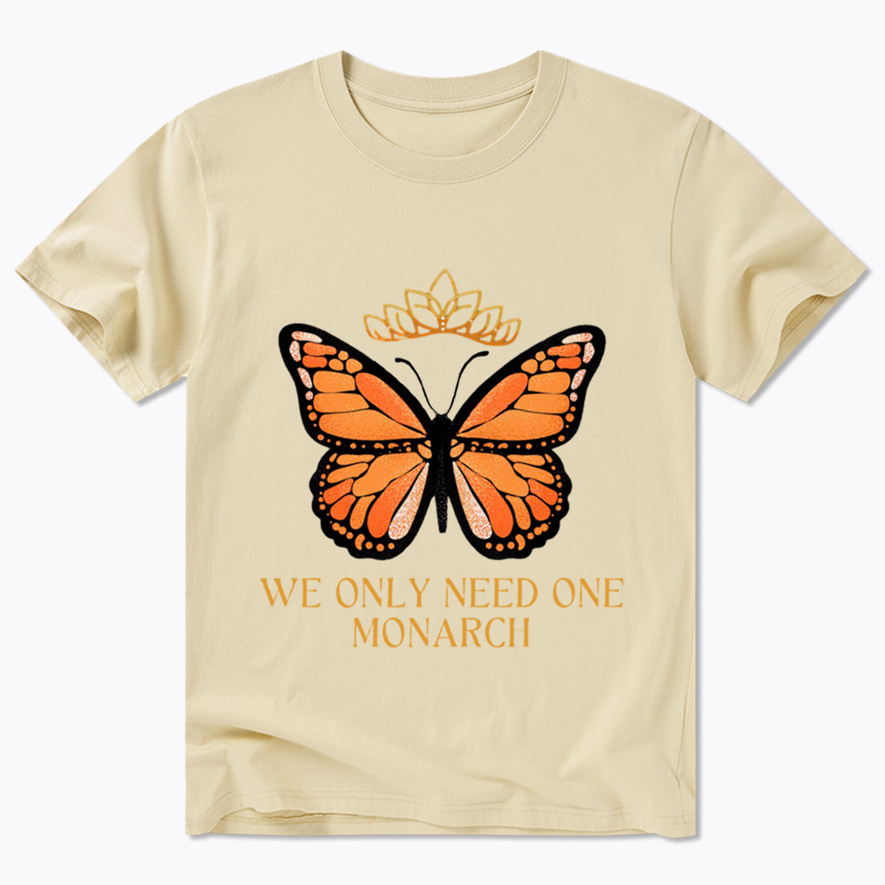 Monarch Butterfly No Kings Classic T-Shirt