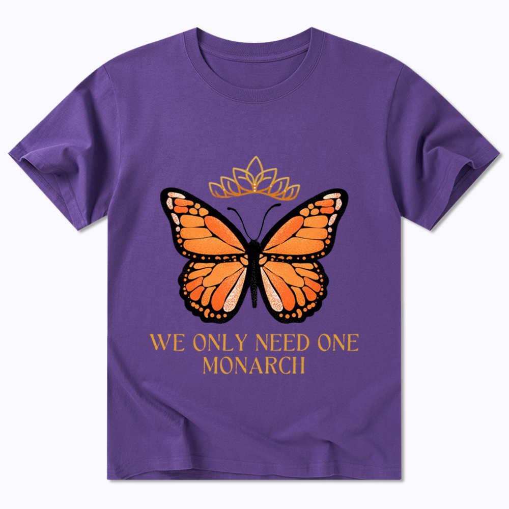 Monarch Butterfly No Kings Classic T-Shirt