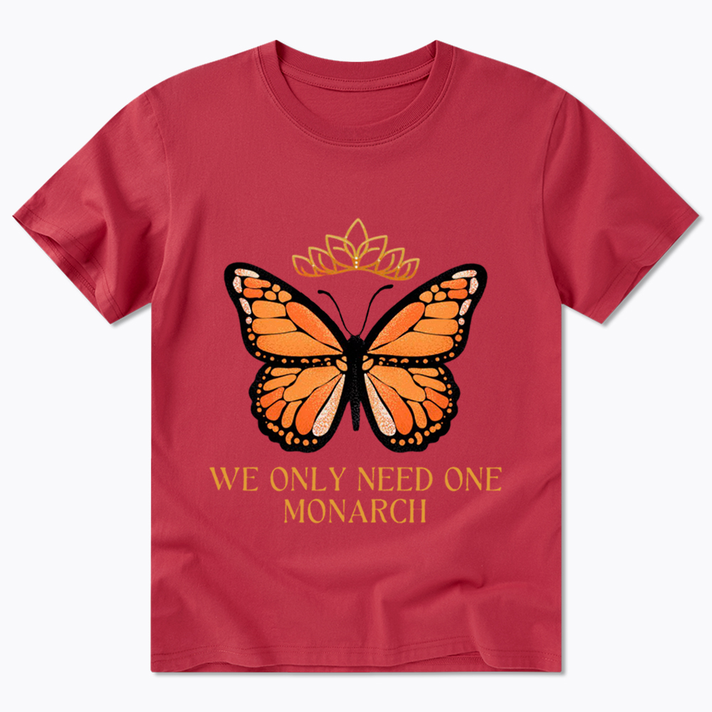 Monarch Butterfly No Kings Classic T-Shirt