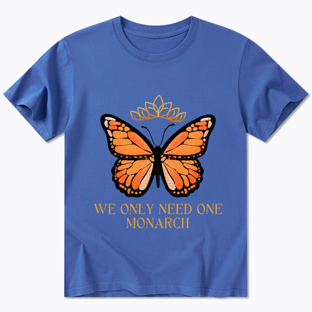 Monarch Butterfly No Kings Classic T-Shirt