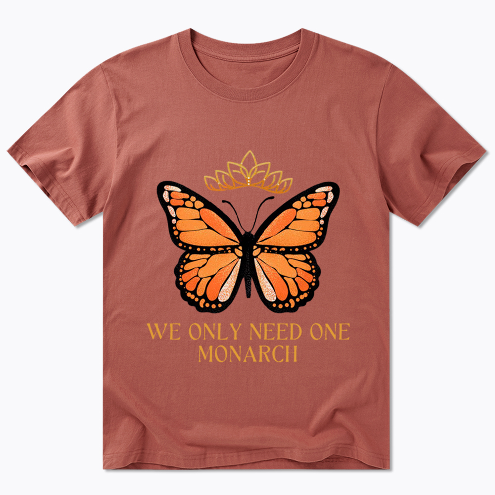 Monarch Butterfly No Kings Classic T-Shirt
