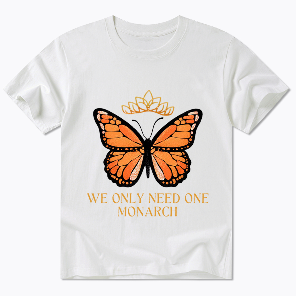 Monarch Butterfly No Kings Classic T-Shirt
