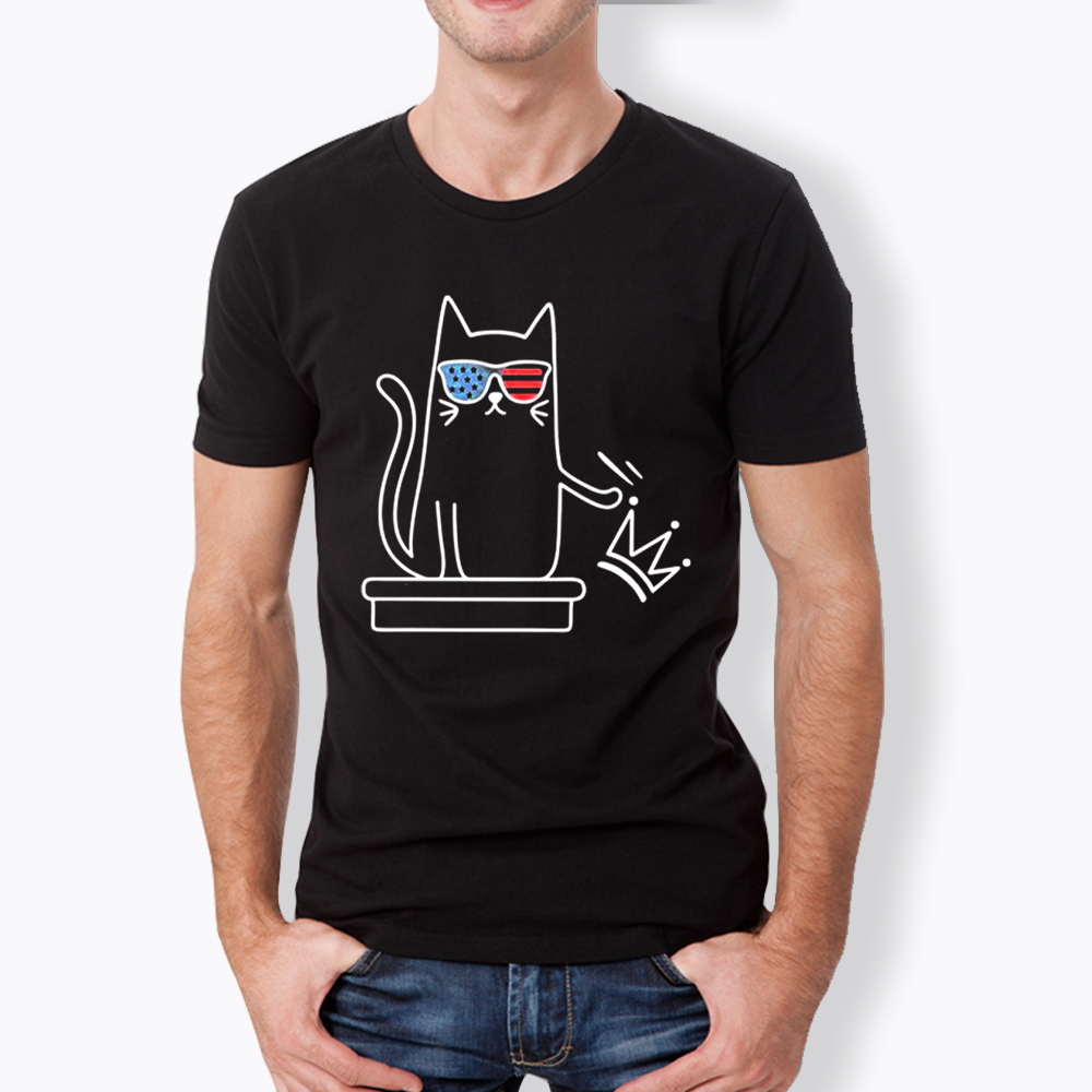 Cat No Kings Classic T-Shirt