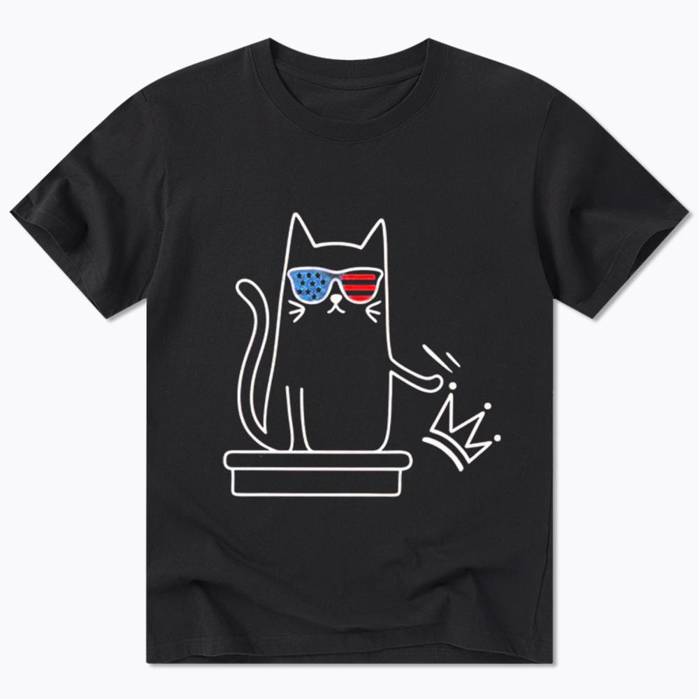 Cat No Kings Classic T-Shirt