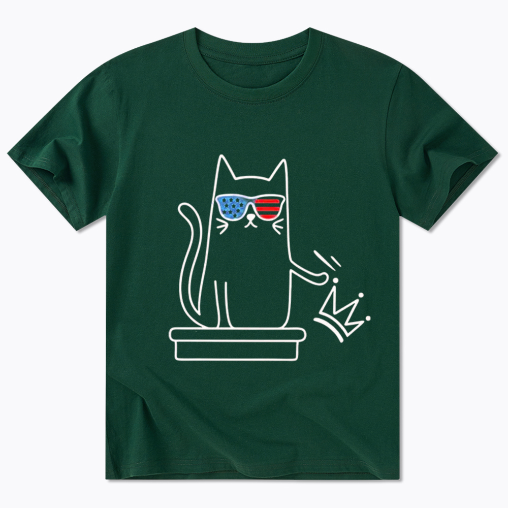 Cat No Kings Classic T-Shirt