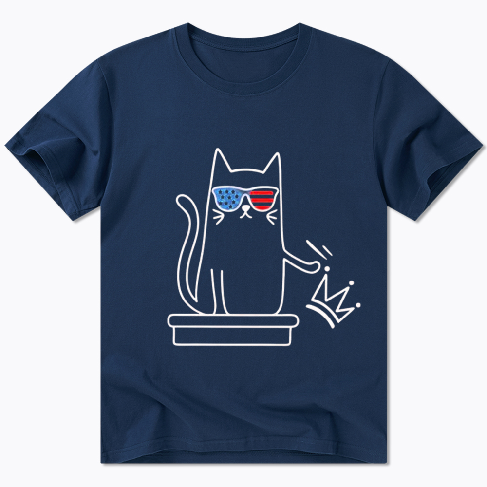 Cat No Kings Classic T-Shirt