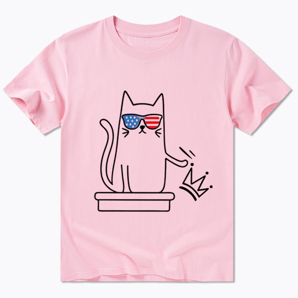 Cat No Kings Classic T-Shirt