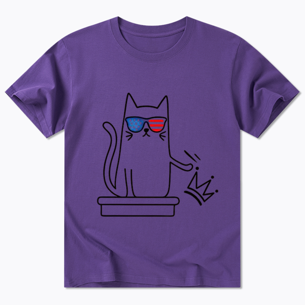Cat No Kings Classic T-Shirt