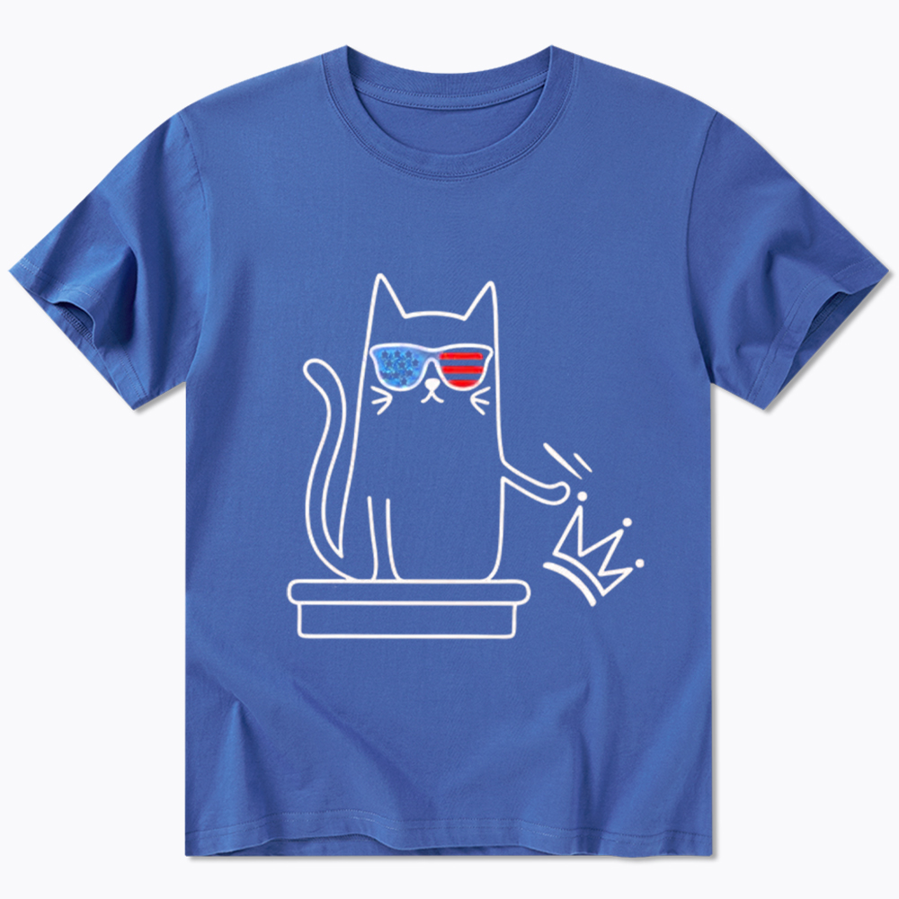 Cat No Kings Classic T-Shirt