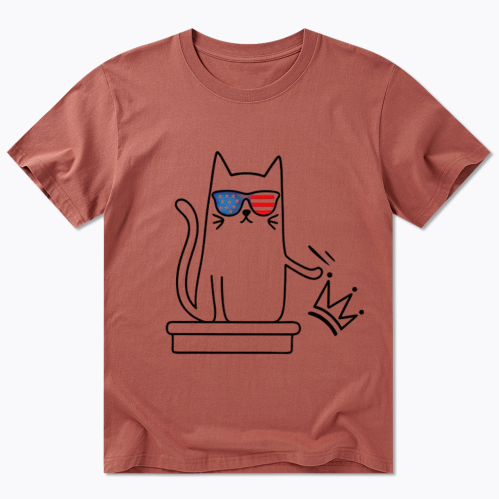 Cat No Kings Classic T-Shirt