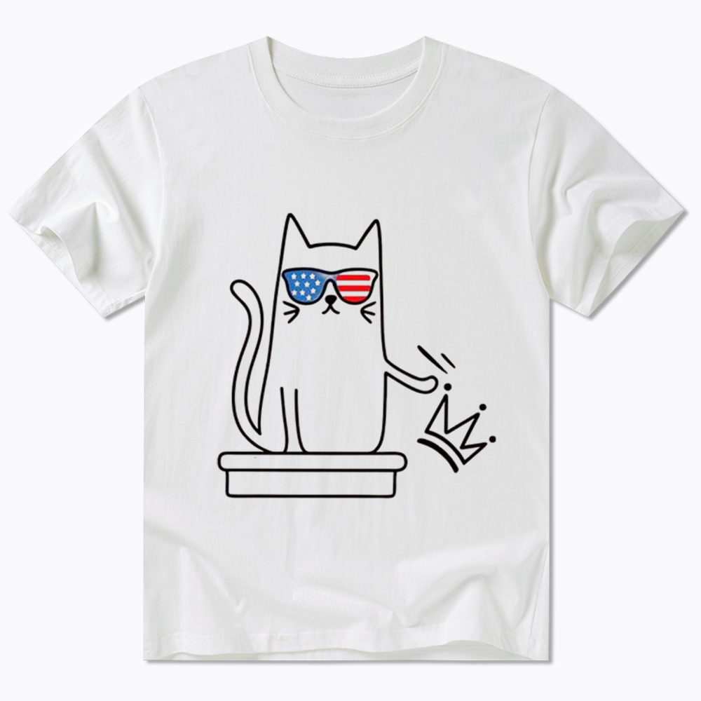 Cat No Kings Classic T-Shirt