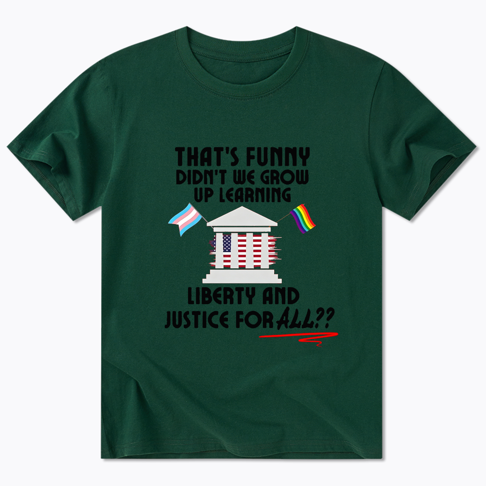 We Learned Liberty and Justice for ALL Classic T-Shirt
