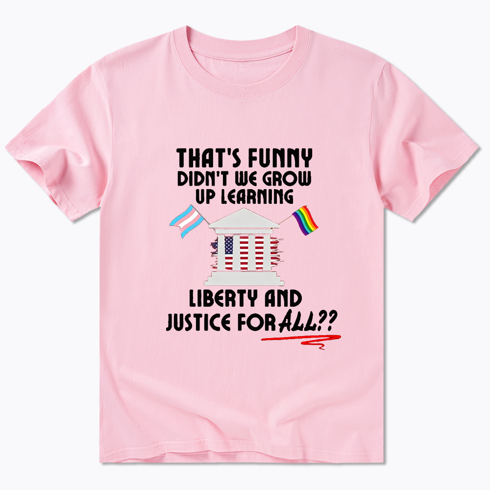 We Learned Liberty and Justice for ALL Classic T-Shirt
