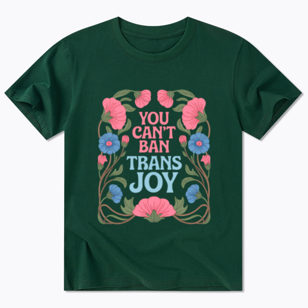 You Can't Ban Trans Joy Classic T-Shirt