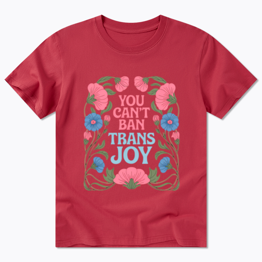 You Can't Ban Trans Joy Classic T-Shirt