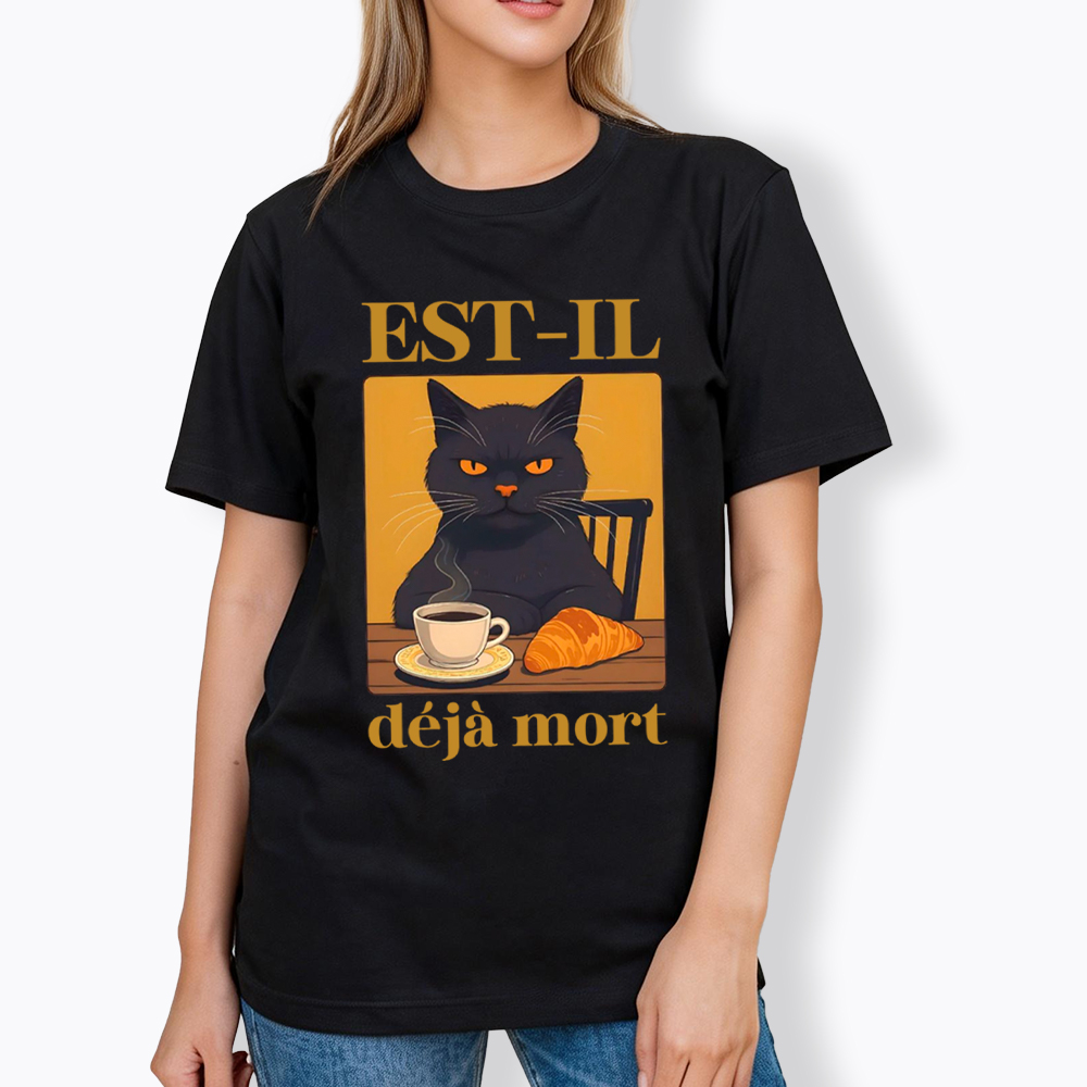 French Cat Classic T-Shirt