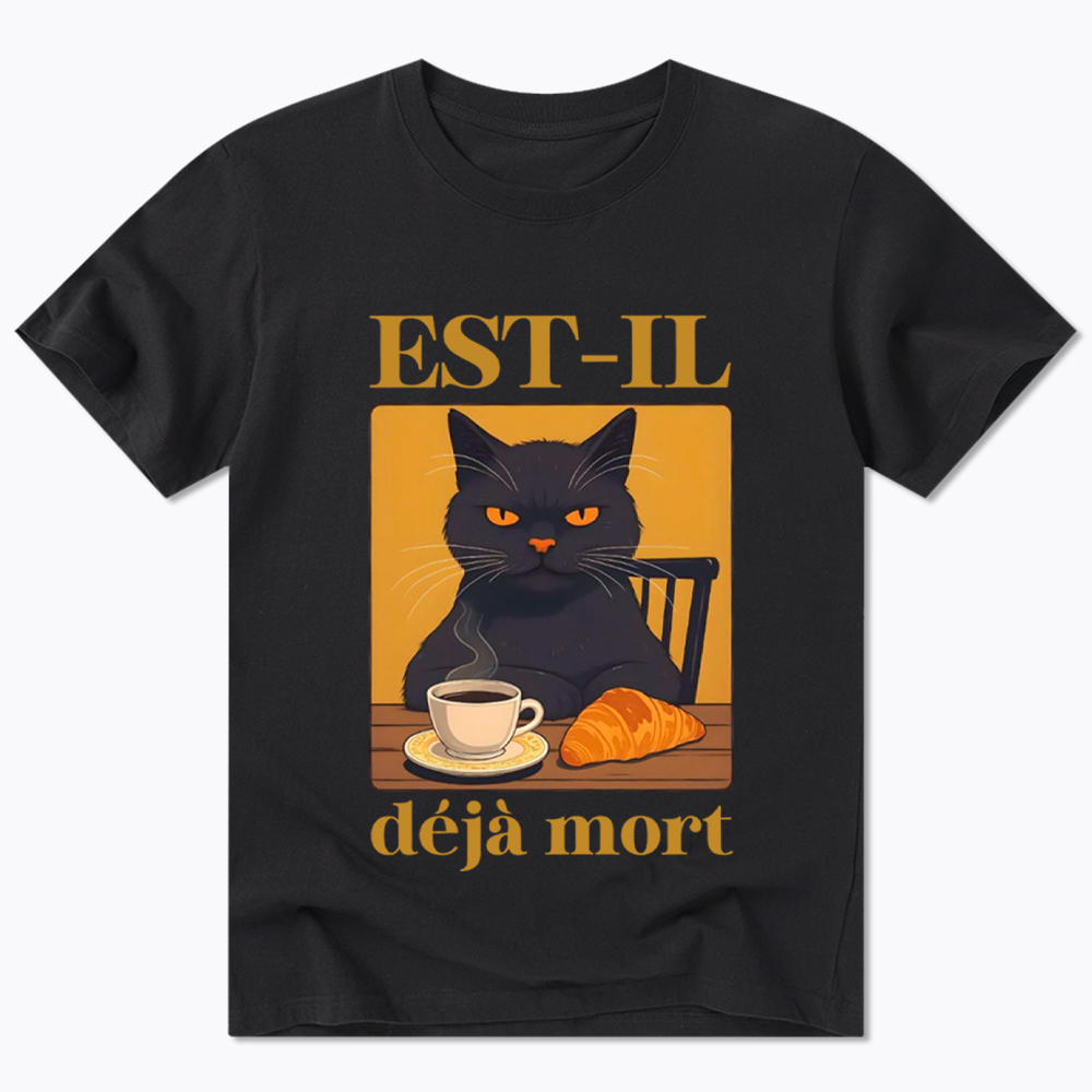 French Cat Classic T-Shirt