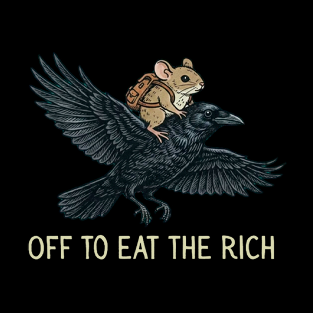 Boho Political Crow Classic T-Shirt