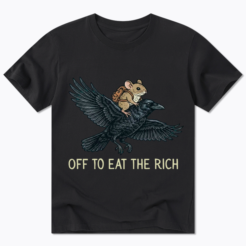 Boho Political Crow Classic T-Shirt