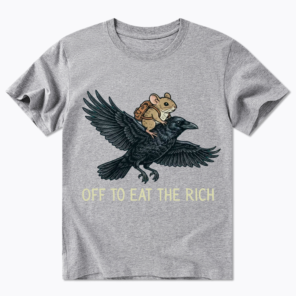 Boho Political Crow Classic T-Shirt