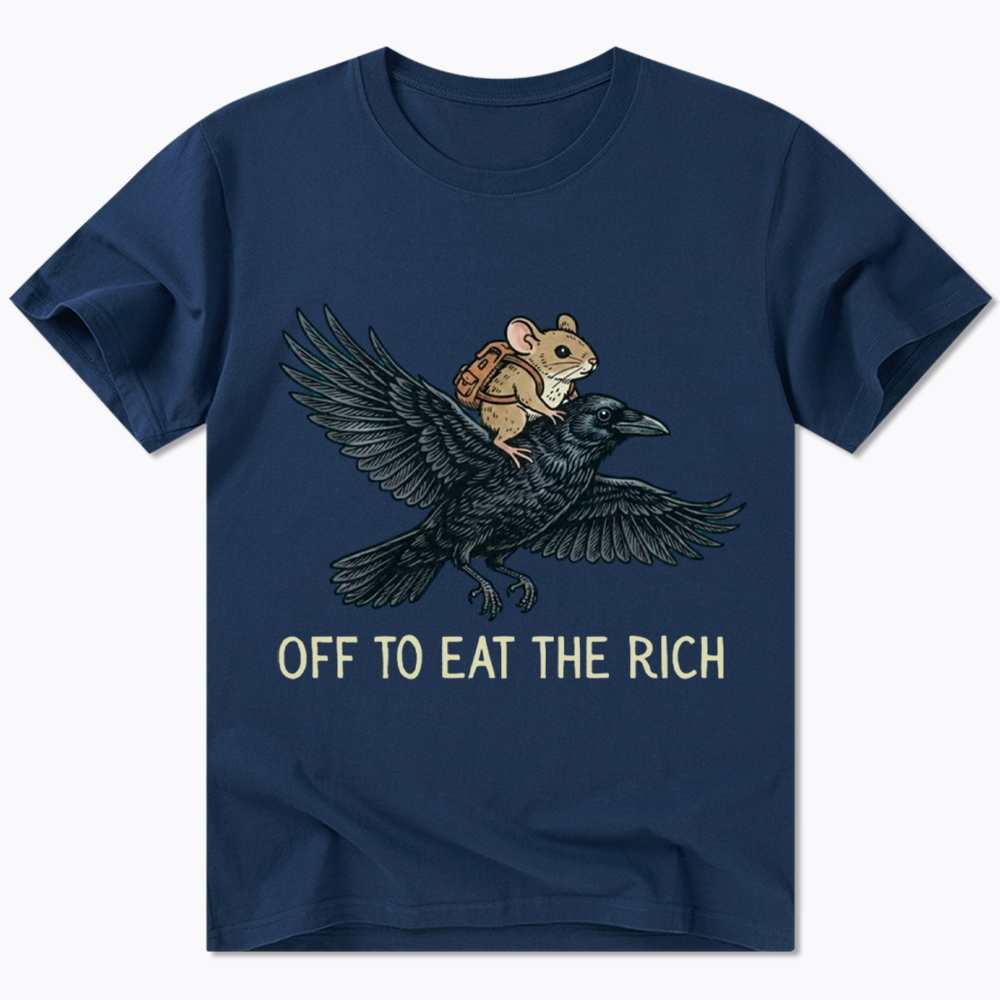 Boho Political Crow Classic T-Shirt
