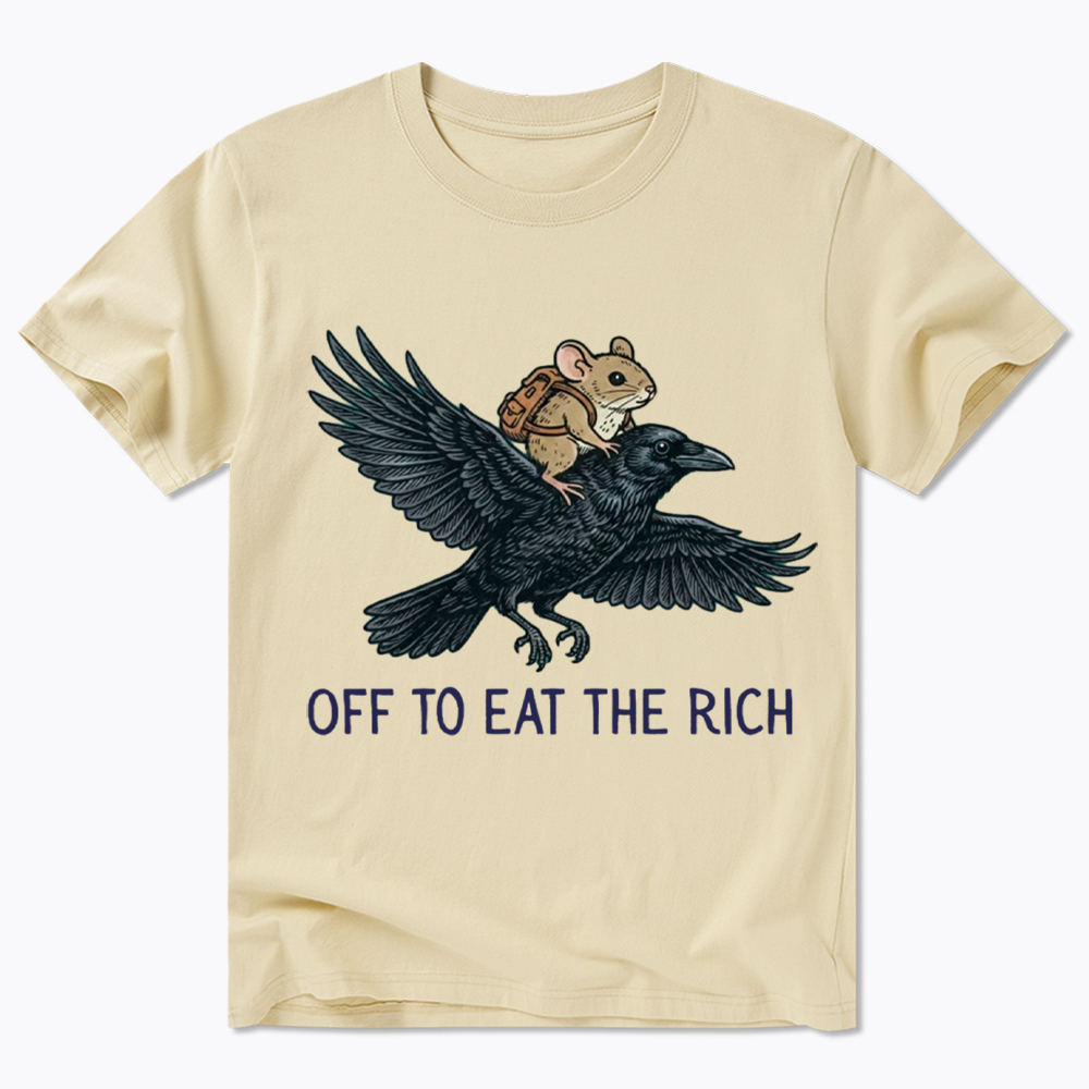 Boho Political Crow Classic T-Shirt