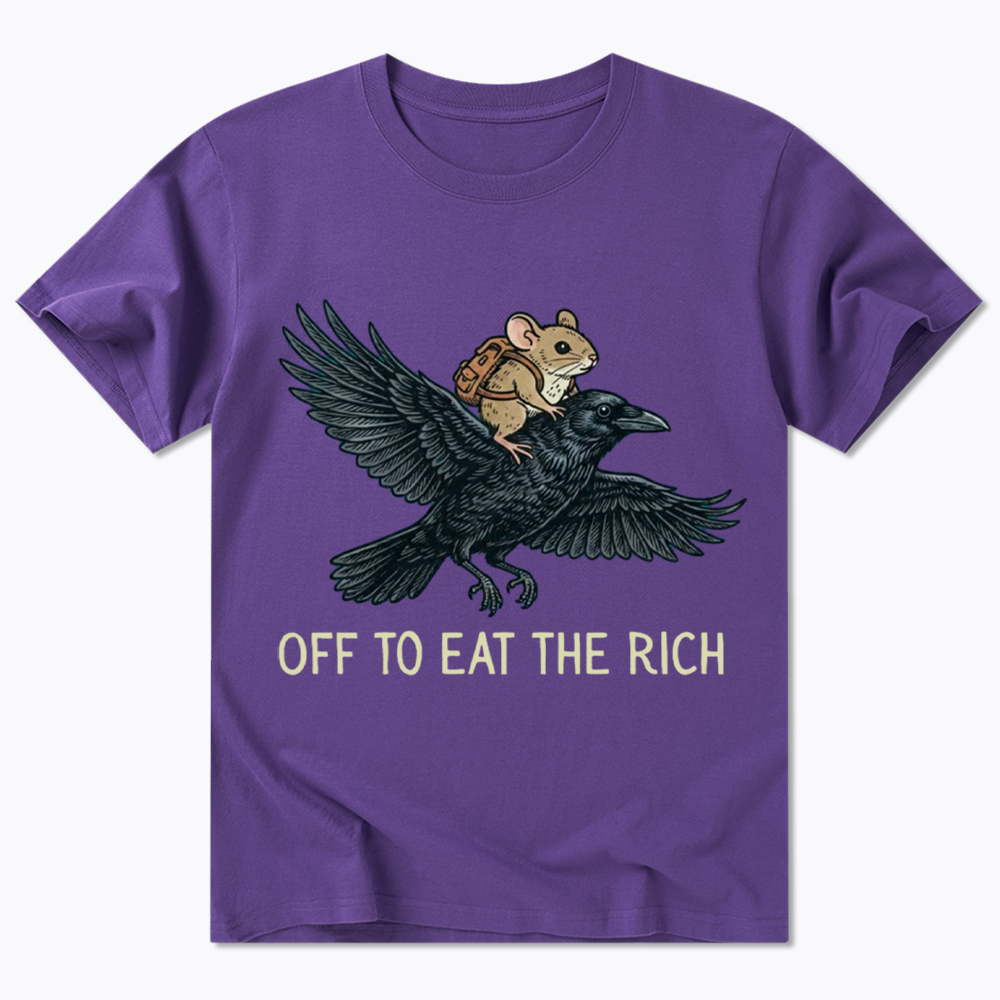 Boho Political Crow Classic T-Shirt