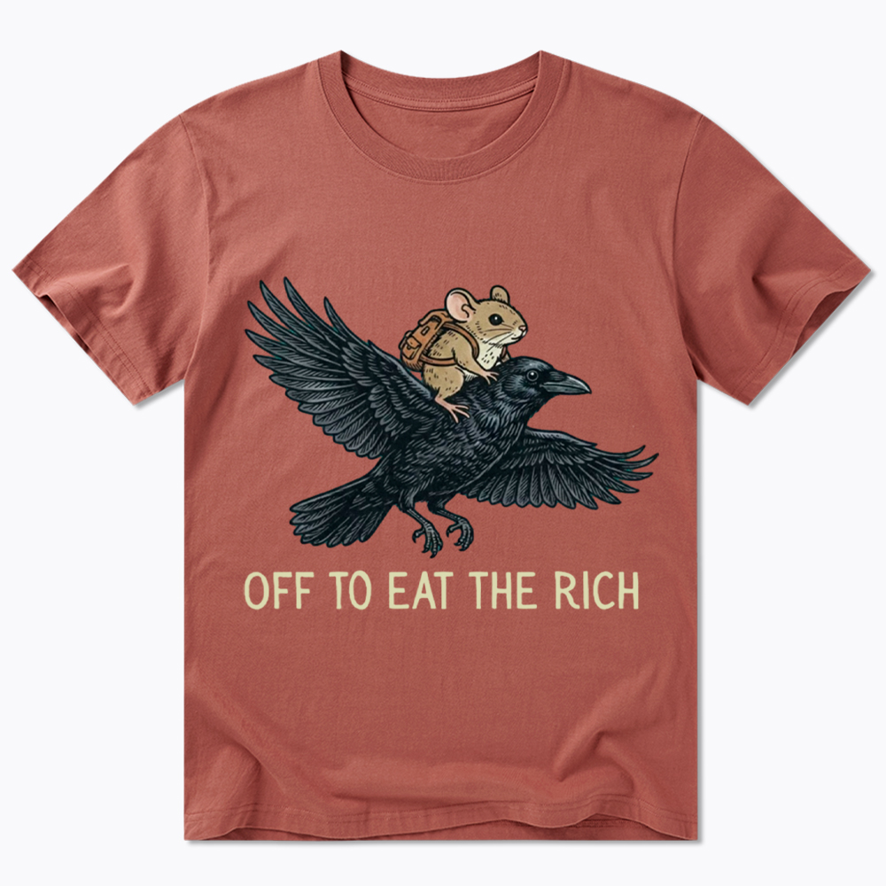 Boho Political Crow Classic T-Shirt