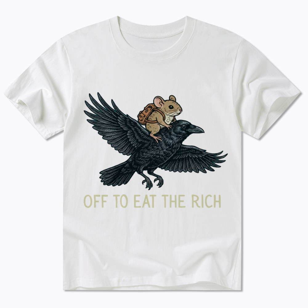 Boho Political Crow Classic T-Shirt