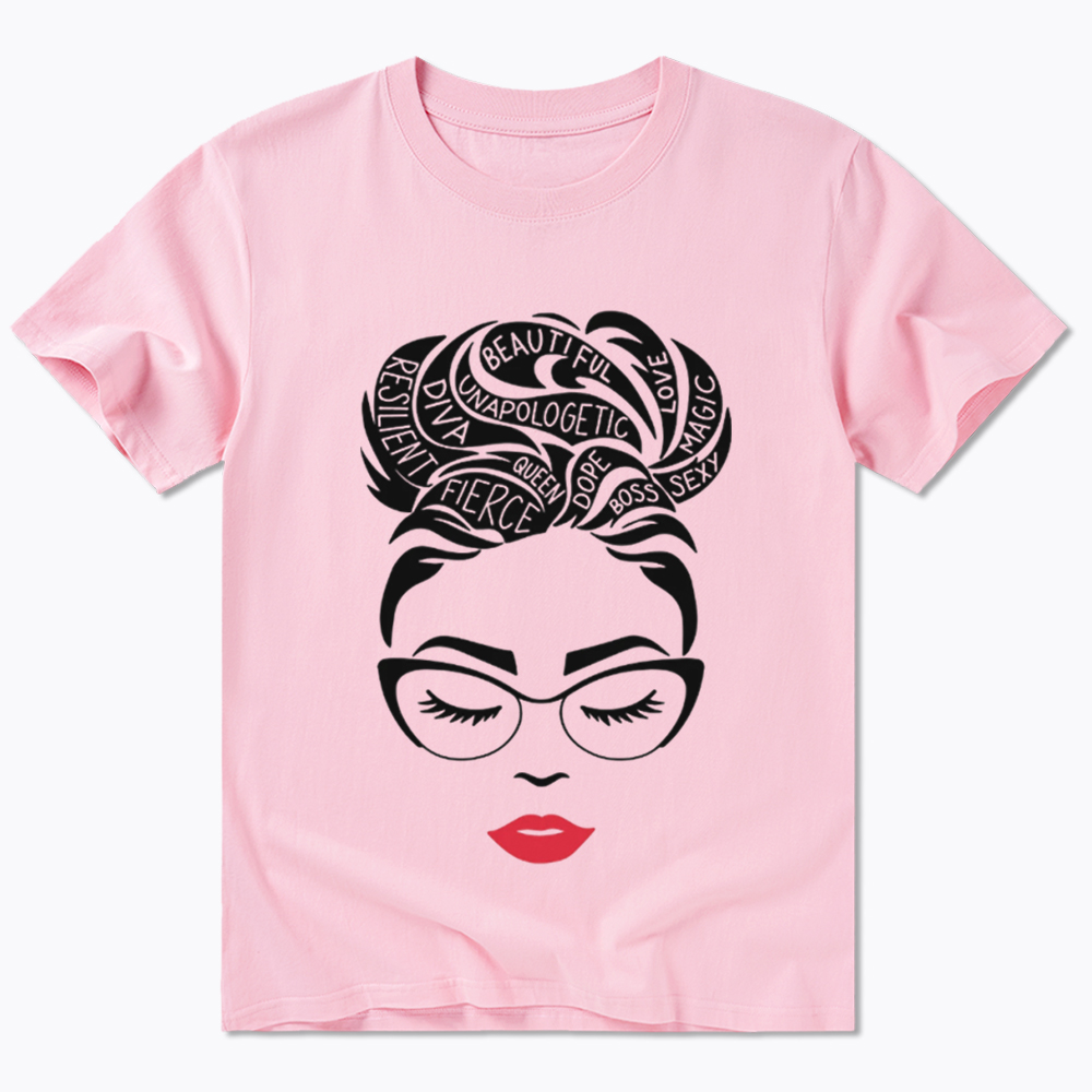 Black Queen Afro Woman Empowerment Classic T-Shirt