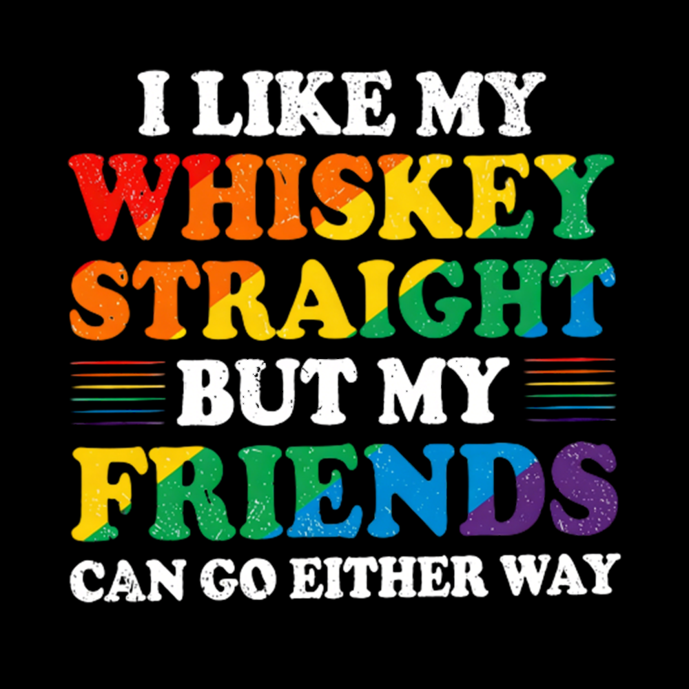 I Like My Whiskey Straight Classic T-Shirt