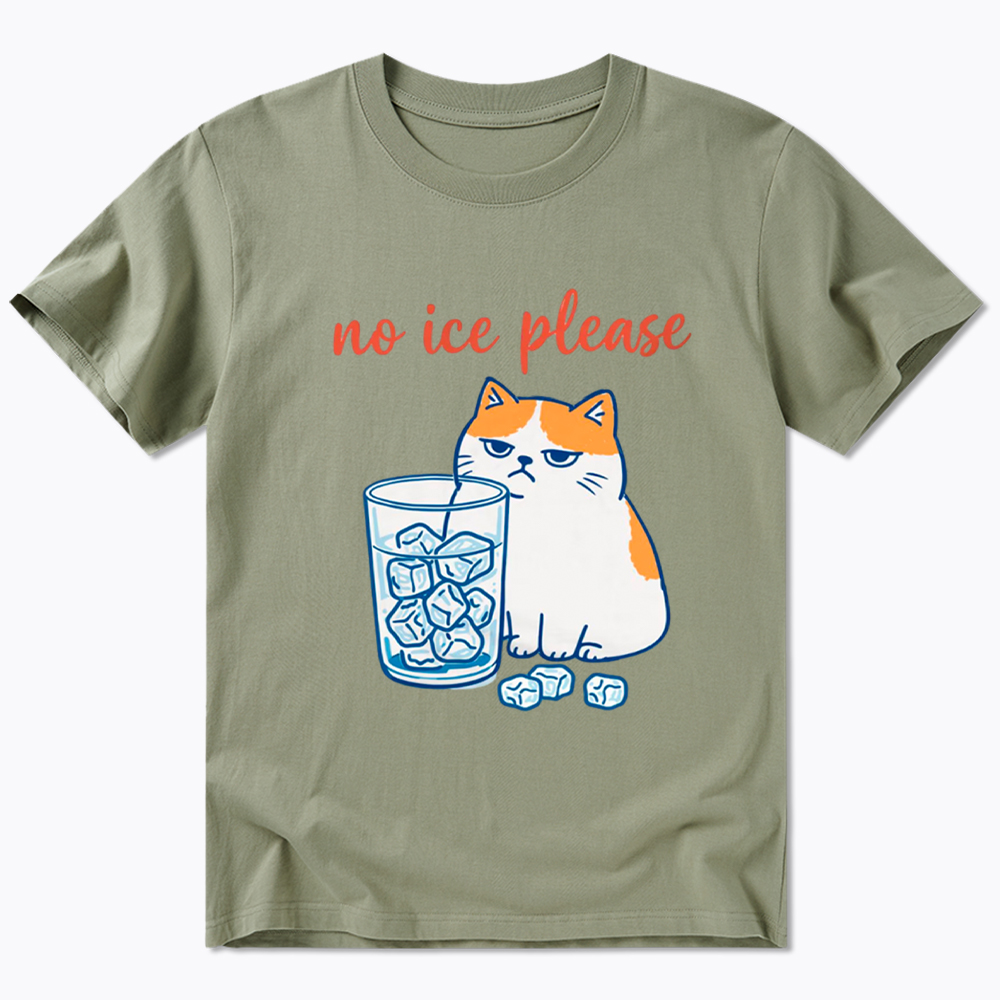 No ICE Please Cat Classic T-Shirt