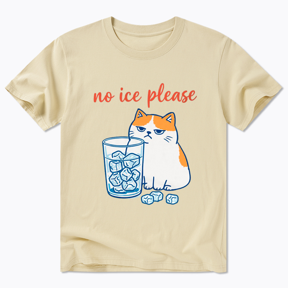 No ICE Please Cat Classic T-Shirt