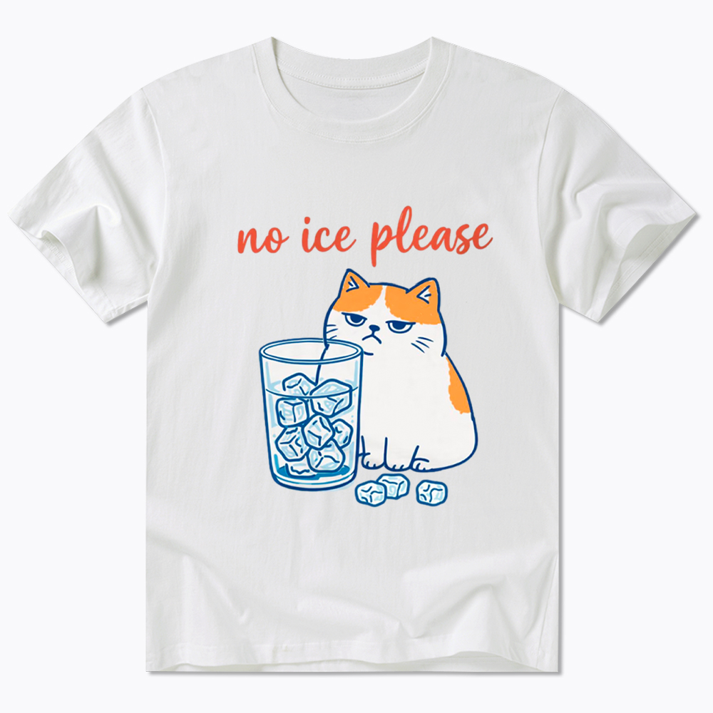 No ICE Please Cat Classic T-Shirt